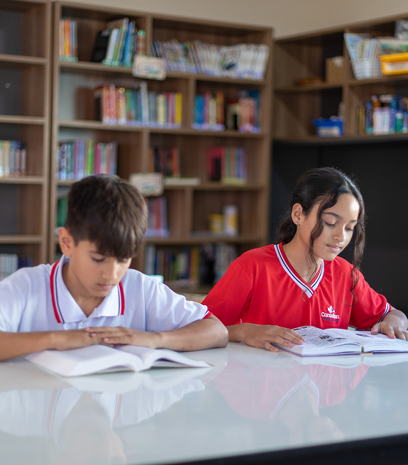 Alunos do Ensino Fundamental Canadian Global School